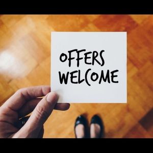 Feel free to make a reasonable offer on any item